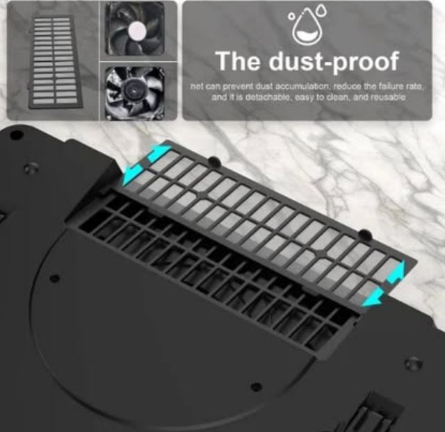 IETS GT500 cooling pad ที่วางโน้ตบุ๊ต ระบายความร้อน รูปที่ 2