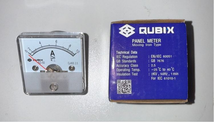 แอมป์มิเตอร์ AMP METER ยี่ห้อ QUBIX รูปที่ 2