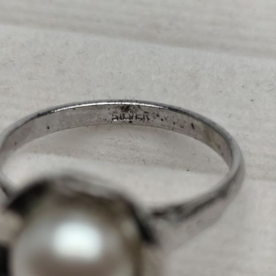 🔖แหวนเงินแท้ ตอกโค๊ตSilver ของจริงสวยมาก งานจากญี่ปุ่น รูปที่ 6