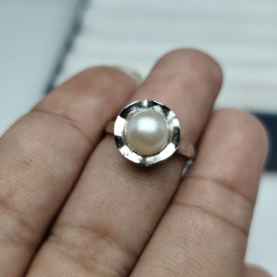 🔖แหวนเงินแท้ ตอกโค๊ตSilver ของจริงสวยมาก งานจากญี่ปุ่น รูปที่ 2