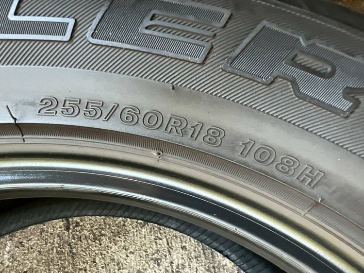ยาง Bridgestone Dueler HT 255 60 18 คู่ 1500 บาท สภาพดี รูปที่ 5