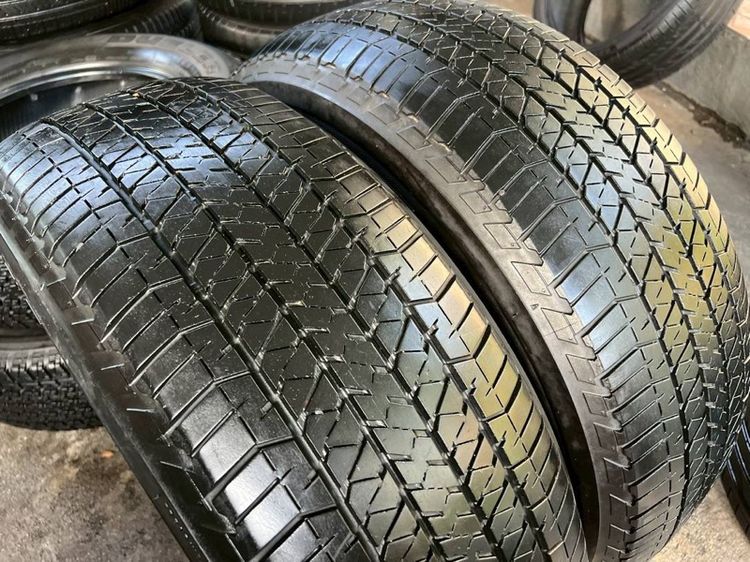 ยาง Bridgestone Dueler HT 255 60 18 คู่ 1500 บาท สภาพดี รูปที่ 4