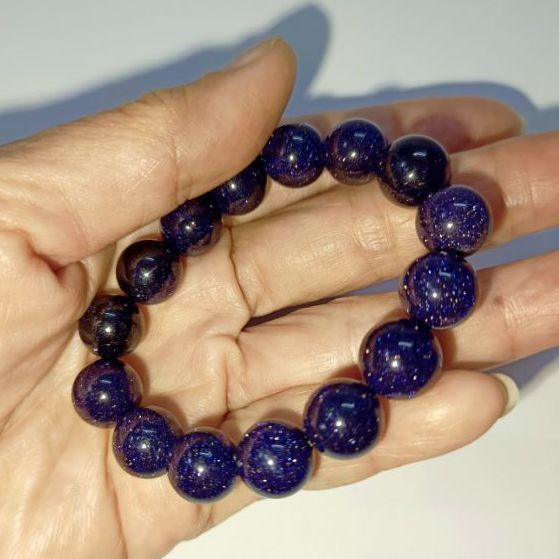 สร้อยข้อมือหินแท้ ทรายเงิน รูปที่ 3