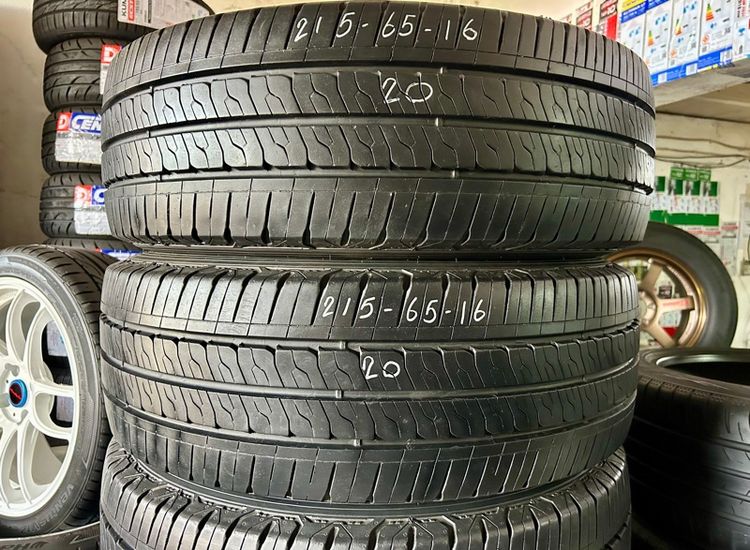 GOODYEAR 215 65 16 ยางมือสองดอกยางสวยสวย รูปที่ 2