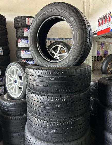 GOODYEAR 215 65 16 ยางมือสองดอกยางสวยสวย รูปที่ 7