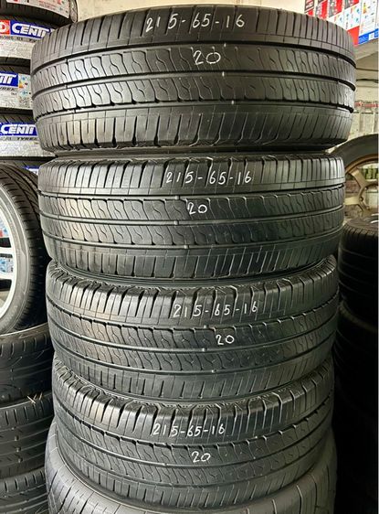 GOODYEAR 215 65 16 ยางมือสองดอกยางสวยสวย