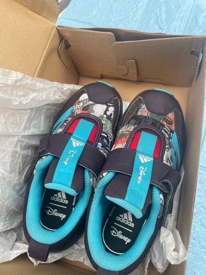 ชาย ฟ้า L รองเท้าเด็ก adidas มือ2