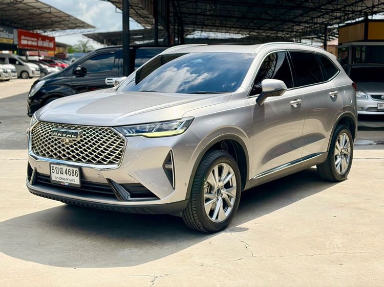 GWM Haval H6 2021 1.5 Hybrid Ultra Utility-car ไฮบริด ไม่ติดแก๊ส เกียร์อัตโนมัติ บรอนซ์เงิน รูปที่ 2