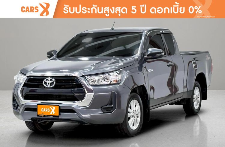 รถ Toyota Hilux Revo Smart Cab 2.4 Mid Prerunner สี เทา