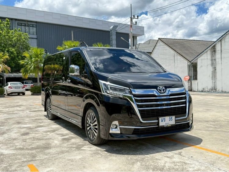 Toyota Majesty 2020 2.8 Premium Utility-car ดีเซล ไม่ติดแก๊ส เกียร์อัตโนมัติ ดำ รูปที่ 3