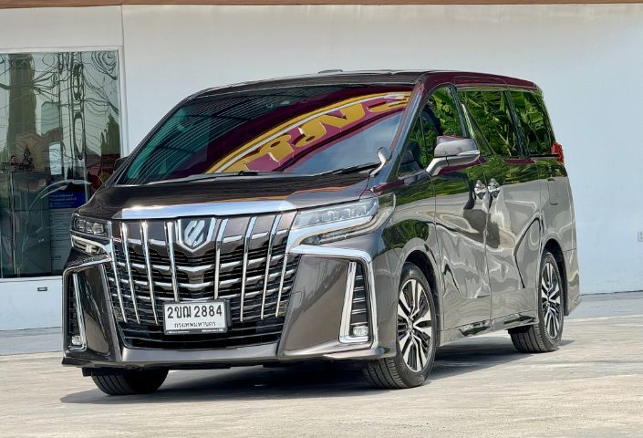 รถ Toyota Alphard 2.5 S C-Package สี น้ำตาล