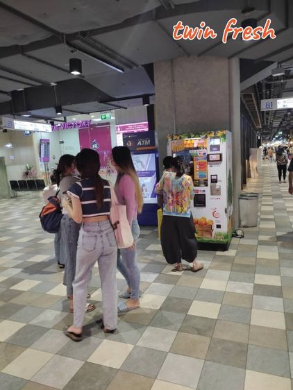 ขายกิจการ 9 สาขา ตู้น้ำส้มคั้นอัตโนมัติ ทำเลทอง Central World, Paragon. รูปที่ 9