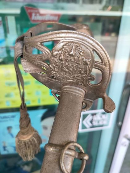 กระบี่ยาวนายตำรวจ สภาพดีเก่าเก็บ(ต้องเอาไปขัดเอง) ของหายาก