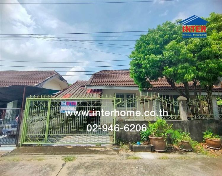 บ้านเดี่ยว 1 ชั้น 56 ตร.ว. หมู่บ้านศิรัตน์ ซอยวัดพระเงิน ถนนกาญจนาภิเษก ถนนบางม่วง-บางคูลัด บางใหญ่ นนทบุรี รูปที่ 2