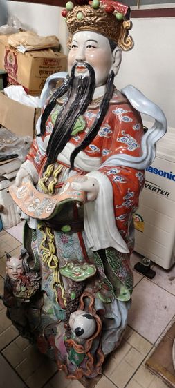 เซียนกระเบื้องขนาดใหญ่มากเก่าโบราณ รูปที่ 6