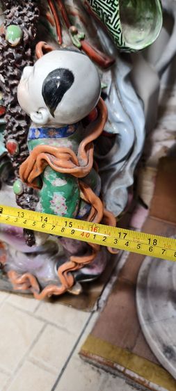 เซียนกระเบื้องขนาดใหญ่มากเก่าโบราณ รูปที่ 10