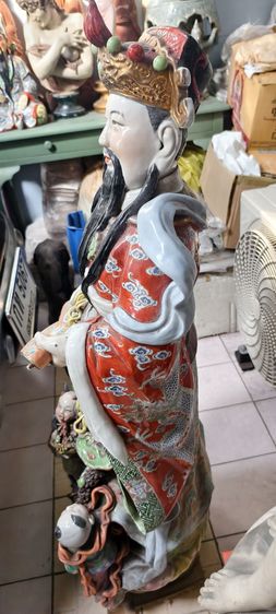 เซียนกระเบื้องขนาดใหญ่มากเก่าโบราณ รูปที่ 4