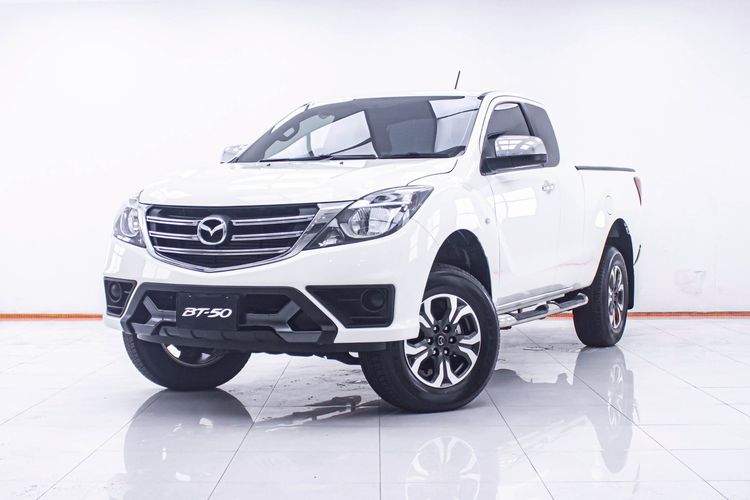 รถ Mazda BT-50 Pro 2.2 Hi-Racer สี ขาว