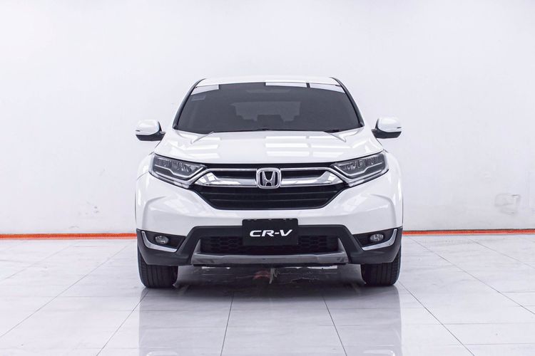 Honda CR-V 2018 2.4 E Utility-car เบนซิน ไม่ติดแก๊ส เกียร์อัตโนมัติ ขาว รูปที่ 4