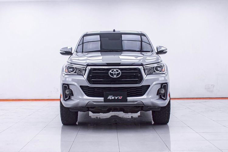 Toyota Hilux Revo 2017 2.4 Prerunner E Plus Pickup ดีเซล ไม่ติดแก๊ส เกียร์อัตโนมัติ เทา รูปที่ 4