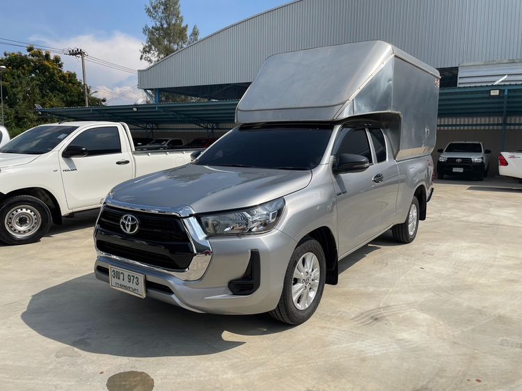 Toyota Hilux Revo 2023 Smart Cab 2.4 Entry Z Edition Pickup ดีเซล ไม่ติดแก๊ส เกียร์ธรรมดา เทา
