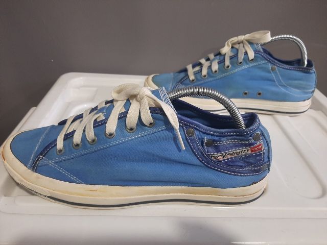 รองเท้า Disel สีฟ้า ขนาด EUR 42 ความยาว 27 ซม. รูปที่ 8