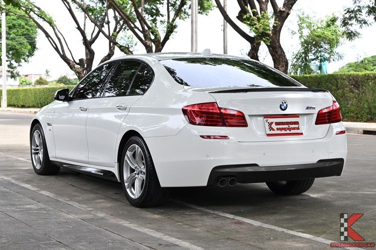 BMW Series 5 2015 525d Sedan ดีเซล ไม่ติดแก๊ส เกียร์อัตโนมัติ ขาว รูปที่ 3