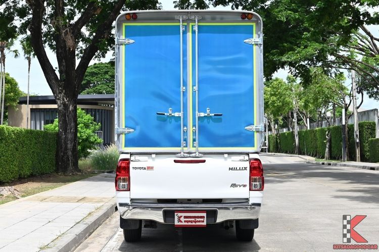 Toyota Hilux Revo 2021 2.4 Entry Pickup ดีเซล ไม่ติดแก๊ส เกียร์อัตโนมัติ ขาว รูปที่ 4