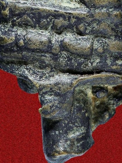 ไม่ตัดช่อ พระชัยวัฒน์ไพรีพินาศ วัดบวรนิเวศ พิมพ์บัวเหลี่ยม เก่ามาก รูปที่ 9