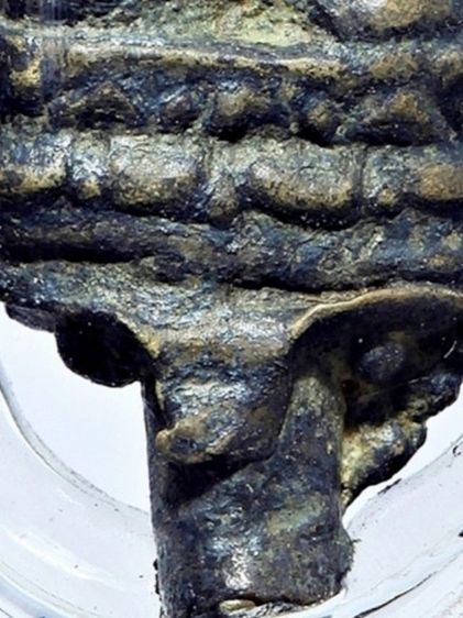 ไม่ตัดช่อ พระชัยวัฒน์ไพรีพินาศ วัดบวรนิเวศ พิมพ์บัวเหลี่ยม เก่ามาก รูปที่ 14