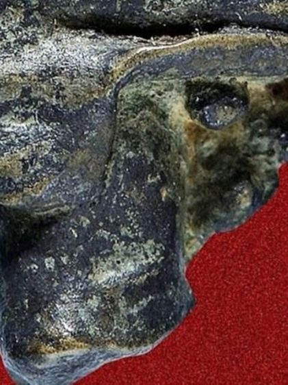 ไม่ตัดช่อ พระชัยวัฒน์ไพรีพินาศ วัดบวรนิเวศ พิมพ์บัวเหลี่ยม เก่ามาก รูปที่ 10