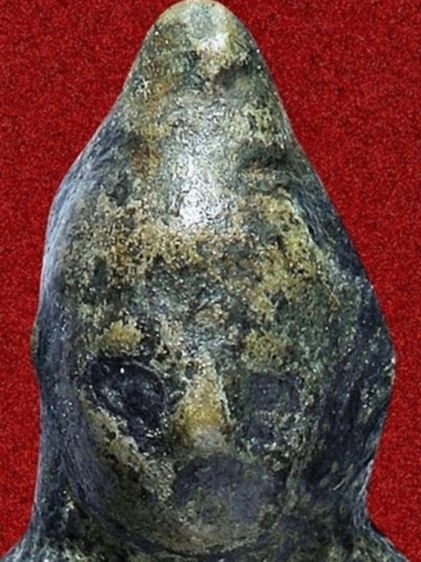 ไม่ตัดช่อ พระชัยวัฒน์ไพรีพินาศ วัดบวรนิเวศ พิมพ์บัวเหลี่ยม เก่ามาก รูปที่ 5