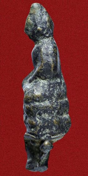 ไม่ตัดช่อ พระชัยวัฒน์ไพรีพินาศ วัดบวรนิเวศ พิมพ์บัวเหลี่ยม เก่ามาก รูปที่ 2