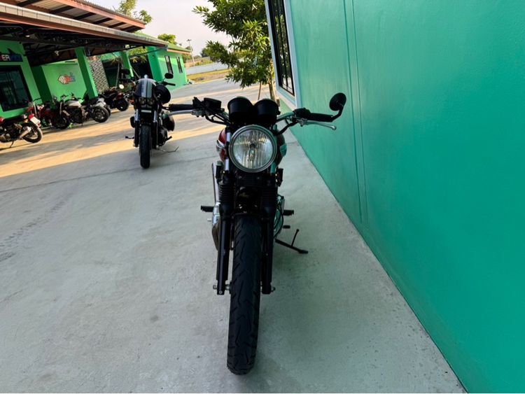 Thriumph Bonneville T100 สี ดำแดง หม้อลม รูปที่ 15
