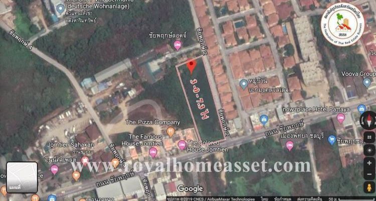 ไม่ใช่ ขายที่ดิน แปลงหัวมุม ติดถนนชัยพฤกษ์ และซอยชัยพฤกษ์ 2 บางละมุง ชลบุรี รูปที่ 3