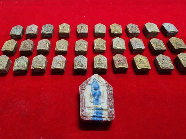 พระขุนแผนผงพรายปู่ทิม พิมพ์เล็ก ปี15 30องค์ รูปที่ 7