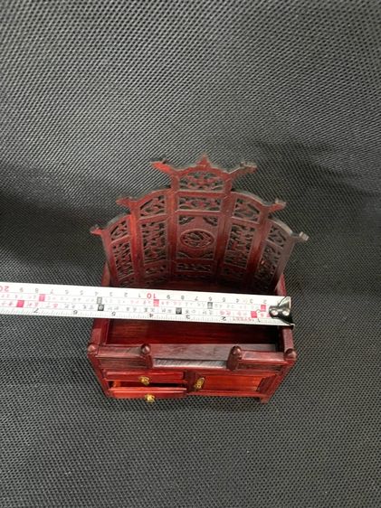 ตู้ไม้ บัลลังก์ สไตล์จีน งานจิ๋วสะสมA6 รูปที่ 14