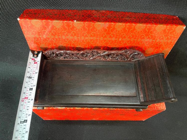 เตียง แกะสลักสไตล์จีน งานจิ๋วสะสมA3 รูปที่ 14