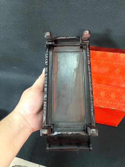 เตียง แกะสลักสไตล์จีน งานจิ๋วสะสมA3 รูปที่ 16