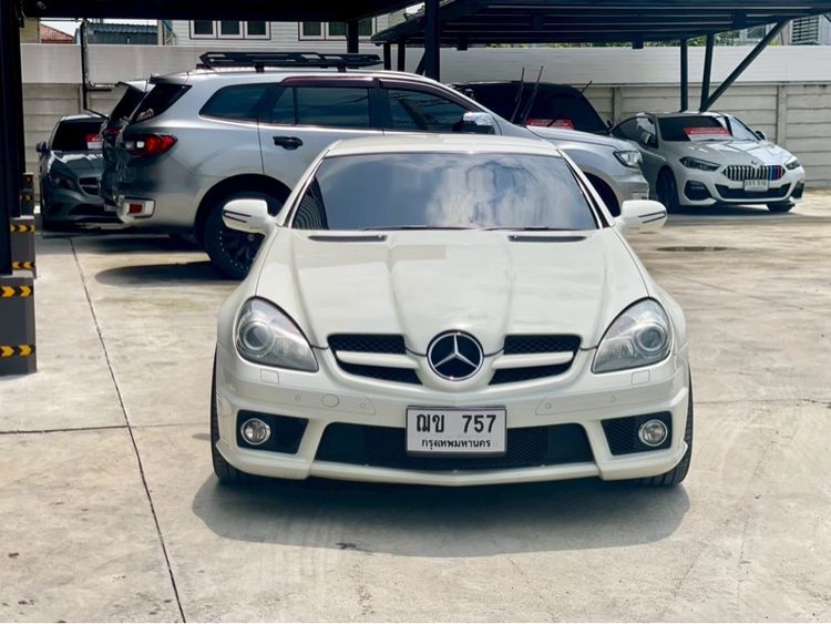 รถ Mercedes-Benz SLK-Class SLK200 Kompressor AMG สี ขาว