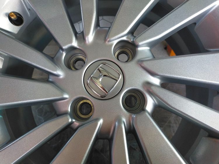 แม็กฮอนด้า ขอบ15 พร้อมยางบริสโตน 185 60 15 ปี23 ยางสวยทุกเส้นใส่ city jazz ได้ทุกรุ่น รูปที่ 5