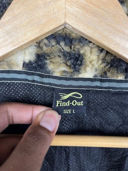 เสื้อแจ็คเก็ต Find-Out ลายสวย แท้ 💯 size L ขาดวัดจริงอก 22.5 ยาว 27 สภาพใหม่มาก มีซัปใน ดีเทลสวย ทรงสวย เนื้อผ้าดีมาก หายากน่าสะสมครับ รูปที่ 10