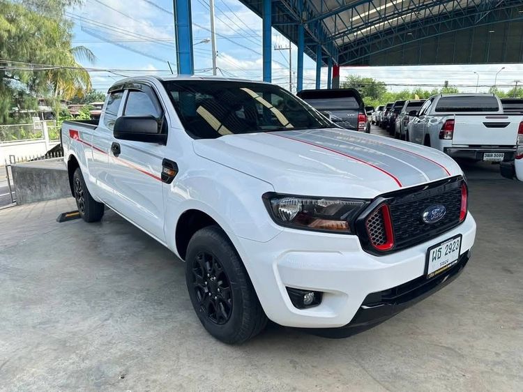 Ford Ranger 2022 2.2 XL Pickup ดีเซล ไม่ติดแก๊ส เกียร์ธรรมดา ขาว รูปที่ 2