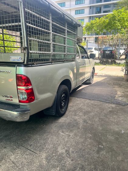 Toyota Hilux Vigo Champ 2011 Smart Cab 2.7 J Pickup เบนซิน LPG เกียร์ธรรมดา บรอนซ์เงิน รูปที่ 4