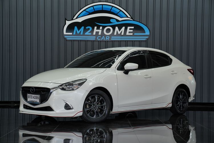 Mazda Mazda 2 2019 1.3 High Connect Sedan เบนซิน เกียร์อัตโนมัติ ขาว