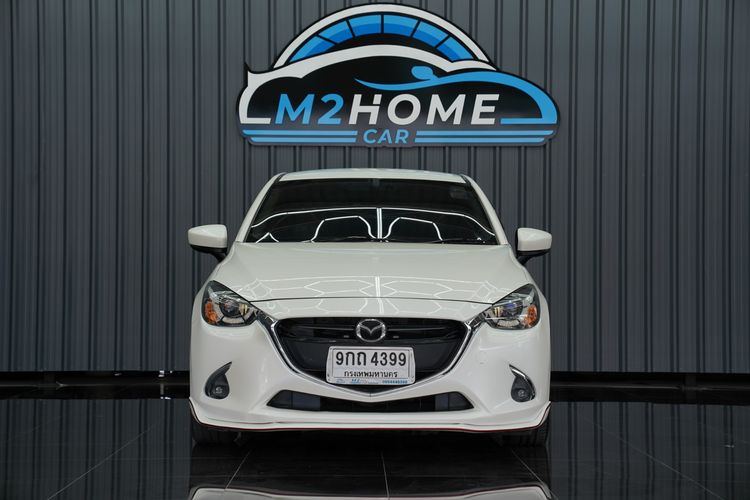 Mazda Mazda 2 2019 1.3 High Connect Sedan เบนซิน เกียร์อัตโนมัติ ขาว รูปที่ 2