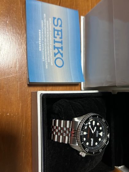 Seiko scuba 7a20-0020 automatic ผู้ชาย แถมสายหนังแท้ สภาพ90 เจ้าของขายเอง กล่องคู่มือครบ รูปที่ 6