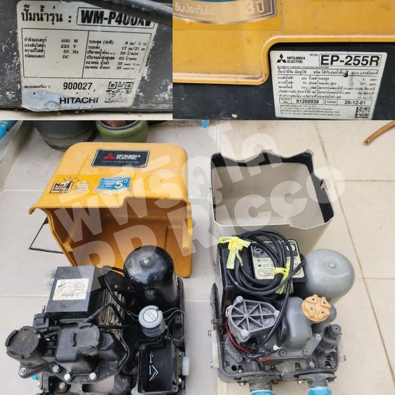  ขายราคาเหมาสุดคุ้ม ปั๊มน้ํา Mitsubishi และ Hitachi  รูปที่ 12