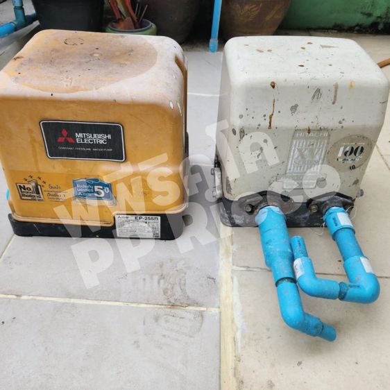  ขายราคาเหมาสุดคุ้ม ปั๊มน้ํา Mitsubishi และ Hitachi 
