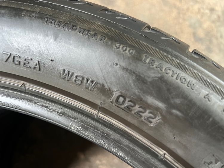 ยาง Bridgestone 275 40 20 ปี22 คู่ 1500 บาท RunFlat รูปที่ 8